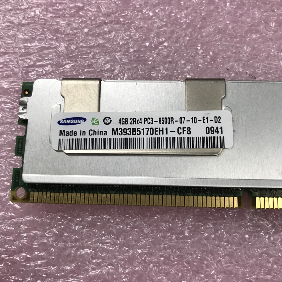 Samsung 36GB Kit 2Rx4 PC3-8500R-07-10-E1-D2 Server Ram M393B5170EH1-CFB - Image 3 of 4