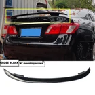 FIT FOR 2007-2012 LEXUS ES 350 REAR TRUNK SPOILER WING ABS GT STYLE GLOSS BLACK
