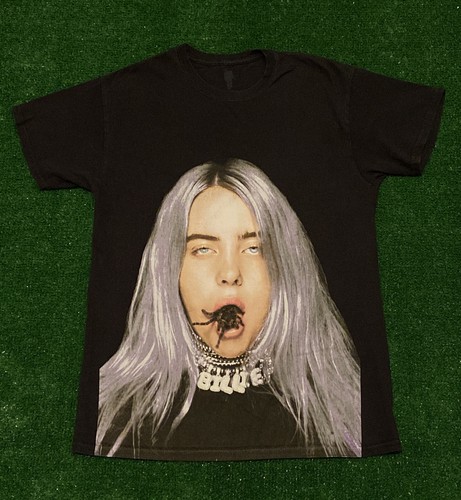 Billie Eilish Huge Graphic T Shirt Sz 