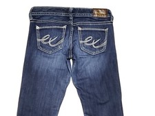 Express Legging Stella Low Rise Jeans Size 2 r Regular Medium Wash Excellent