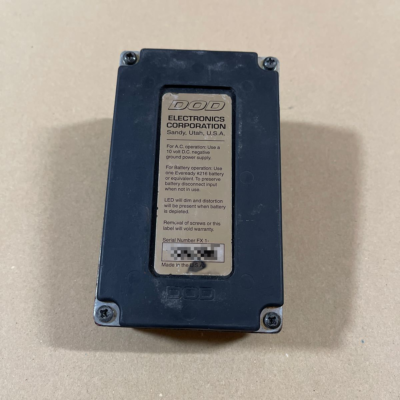 DOD FX86 Death Metal Distortion Guitar Effect Pedal Good | eBay