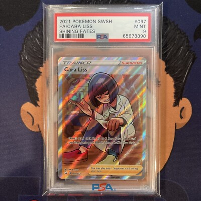 PSA 9 MINT 2021 Pokemon Shining Fates CARA LISS #067 Full Art | eBay