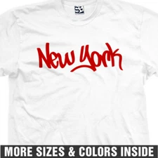 New York Tag Shirt | Graffiti Tagger NY City Street Tee Unisex