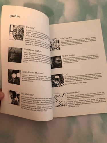 Gestalt Trauma / Joy CHARACTER SKETCHES Anthology 2007 Graphic Novel Stories - Picture 4 of 5