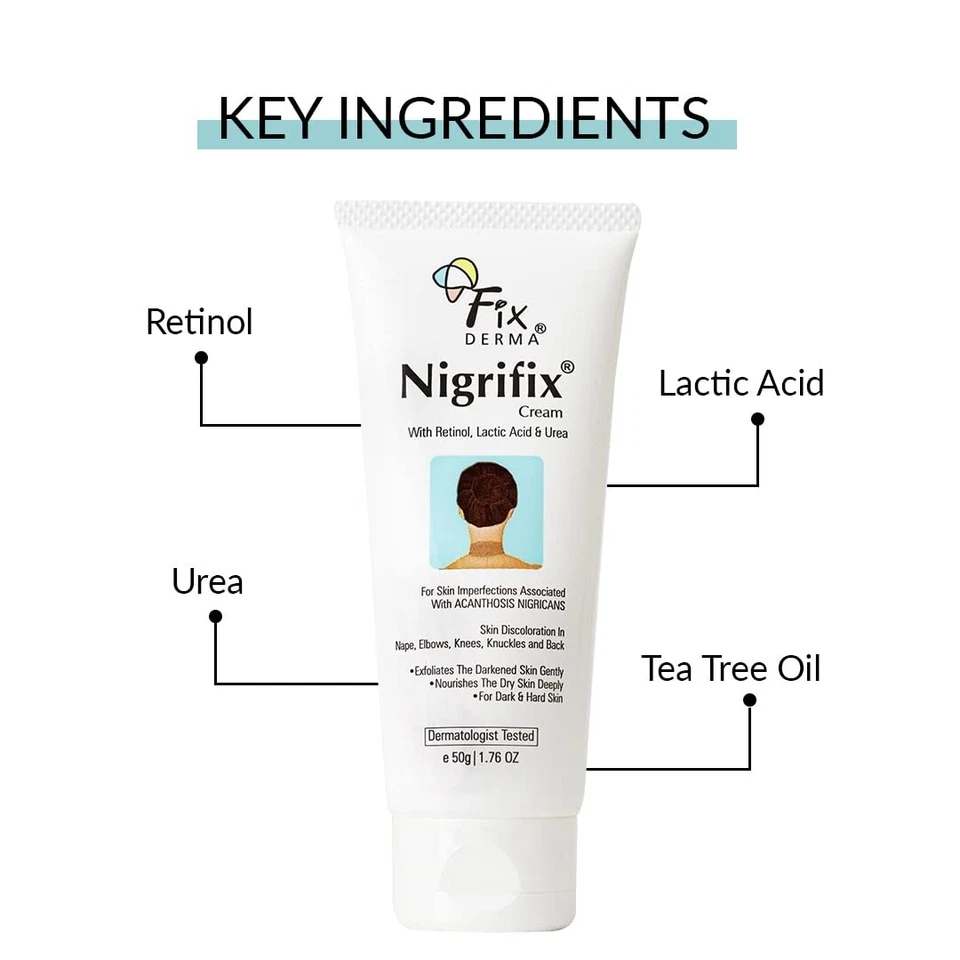 Fixderma Nigrifix cream For Skin Discoloration In Body Parts 50 gm II US Ship - Image 4 of 4