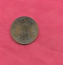 COLOMBIA KM296 2016 UNCIRCULATED-UNC MINT RECENT 100 PESO BIRD COIN