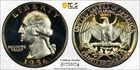 1956 TONED Washington Quarter Proof PCGS PR68DCAM PF 68 ULTRA CAMEO Toning Coin