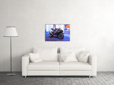 Kawasaki Ninja Zx 10R Sports Motorcycle Speed Wall Art Home
