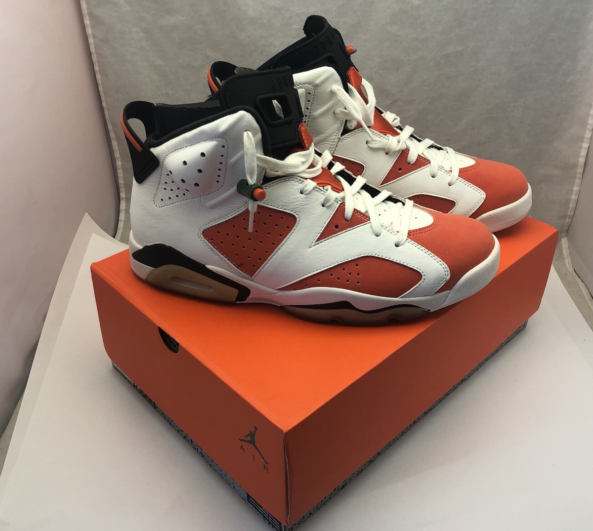 Nike Air Jordan 6 Retro Gatorade Orange White 2017 384664 Nike Air Jordan 6 Retro Gatorade Orange White 2017 384664