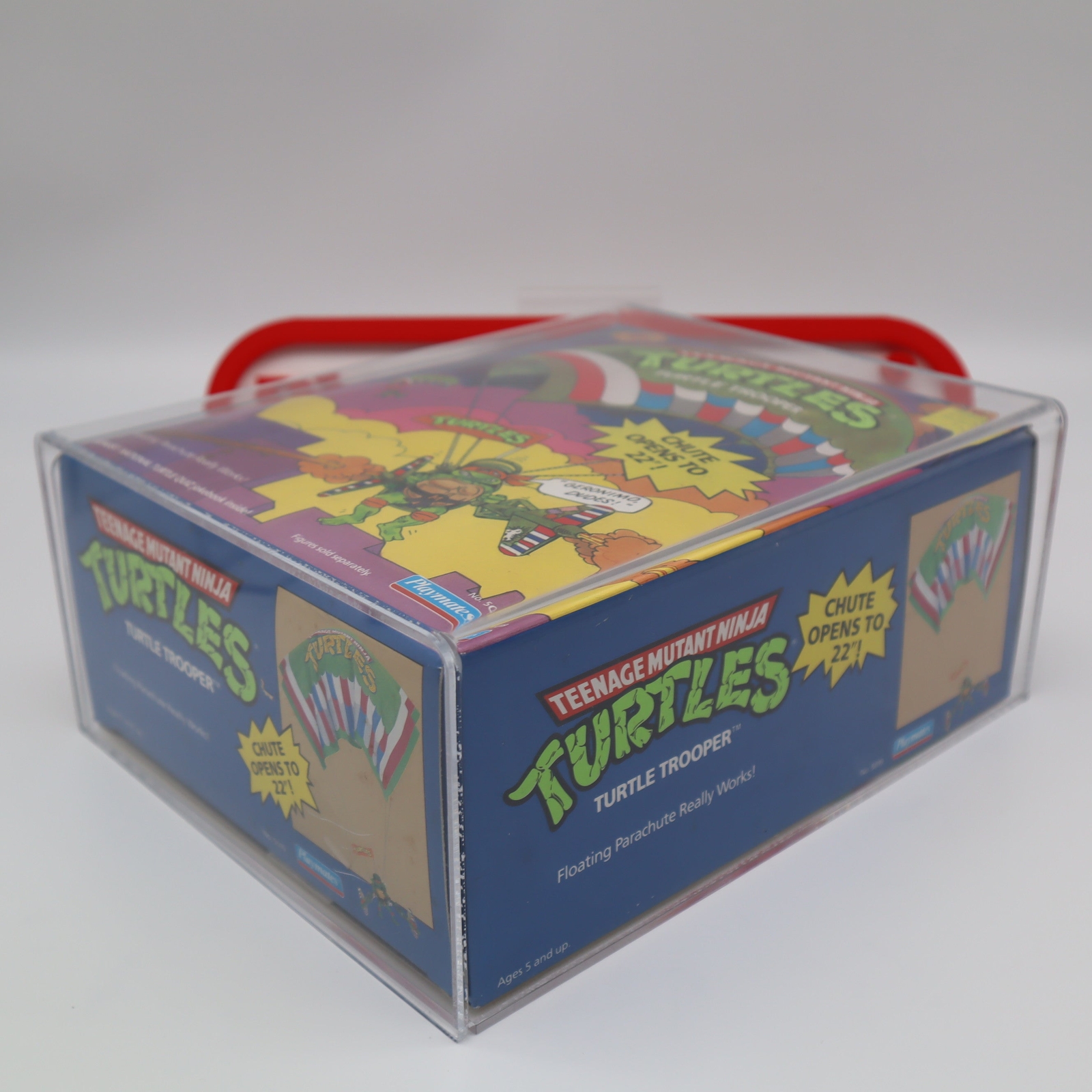 TURTLE TROOPER - 1988 TMNT PLAYMATES - CAS GRADED 85+ NEW & Factory Sealed!