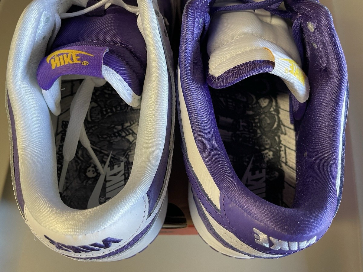 2021 Nike Dunk Low SE Flip The Old School 9 Mens Ostrich DJ4636