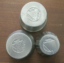 BON CHEF BOWLS CUPS MOLDS #9033 #9025 #9104 RESTAURANT KITCHEN LOT OF 3