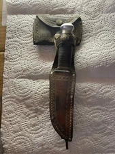 Vintage Kinfolks Hatchet and Knife Combo with Sheath
