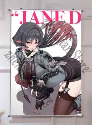 Zenless Zone Zero Jane Doe Home HD Wall Scroll Art Poster Decor