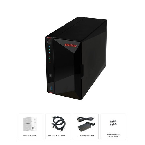 Asustor AS5202T 2-Bay NAS Enclosure 2 x 3.5