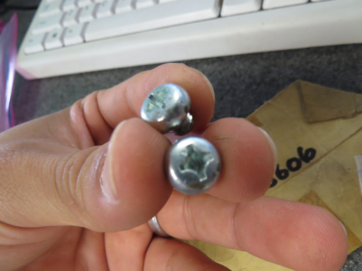 かずかず NOS 6x6 Cleaner Muffler Pan Screw Fits: Kawasaki 67-68 CC2SS C2TR