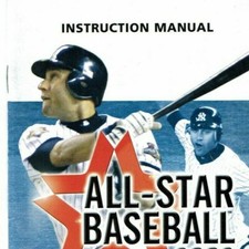 All-Star Baseball 2003 Featuring Derek Jeter Playstation 2 Instruction Manual