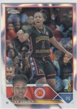 2023 KK Arnold Topps Chrome McDonalds LAVA REFRACTOR /299 - #37 UConn Huskies