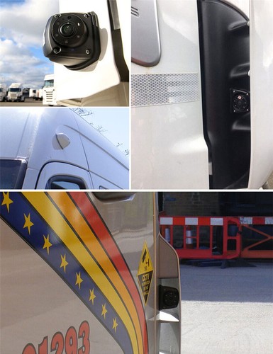 AHD 1080P Side View Reverse Camera 4Pin Aviation Connector Truck Camper Caravan - Picture 9 of 16