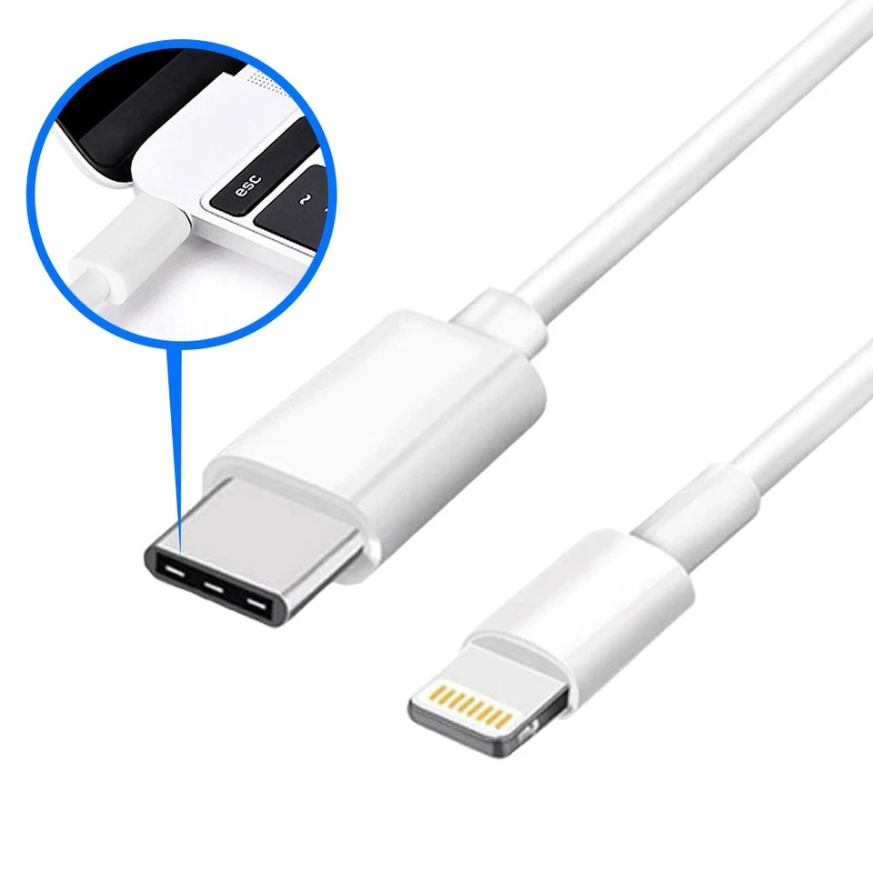 Ladekabel USB C passt für Origininal iPhone iPad 6 7 8 11 12 13 X XS Pro Max - Bild 4 von 4