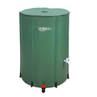 100 Gallon Collapsible Rain Barrel, Portable Water Storage Tank with Filter Spig