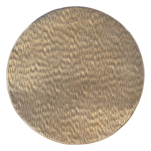 Butler Specialty Company Flen 12 in. W Round Aluminum End Table - Bronze - Picture 3 of 4