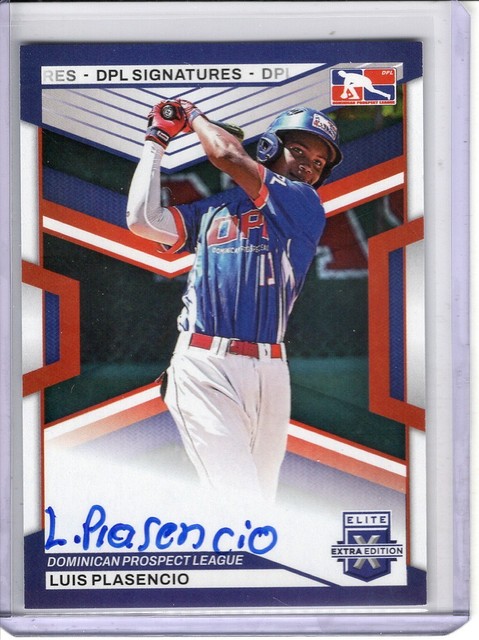 2023 EXTRA EDITION DPL LUIS PLASENCIO RC AUTO #DPSLP