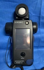 Sekonic L-858D-U SPEEDMASTER Light Meter Great Cond.