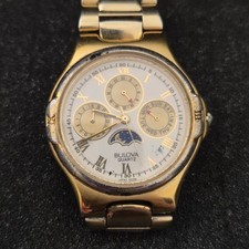 Bulova 92D54 | Vintage Herrenuhr | Quartz | Mondphase