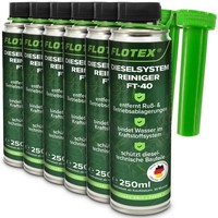 Flotex Diesel Systemreiniger, 6 X 250Ml Additiv Dieselsystemreiniger