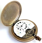 Pocket Watch Antique Hebdomas 8-Day Swiss Made Vintage