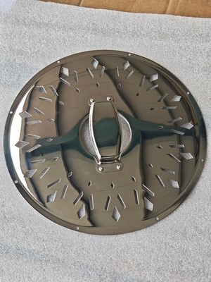 Aiersi Gloss Silver Chicken Feet a pcs Chrome resonator guitar coverplate