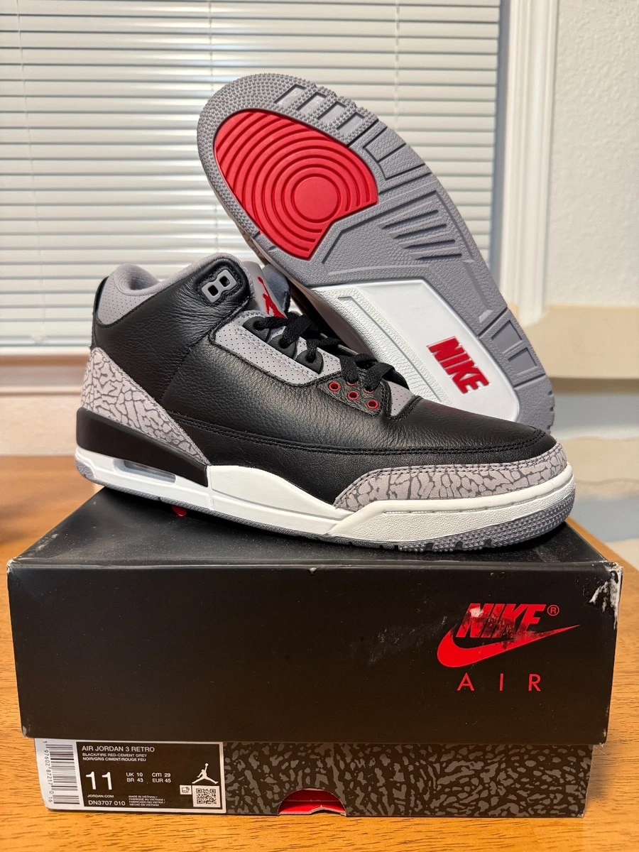 Las mejores ofertas en Jordan 3 Retro OG Mid Black Cement | eBay