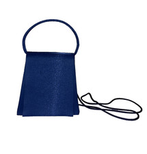 Royal Blue Evening Bag w/Inside Pocket - Black Tie Formal Event, Prom, Wedding
