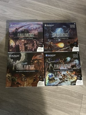 MTG: Final Fantasy Scene Box Set of 4 BRAND NEW, SEALED