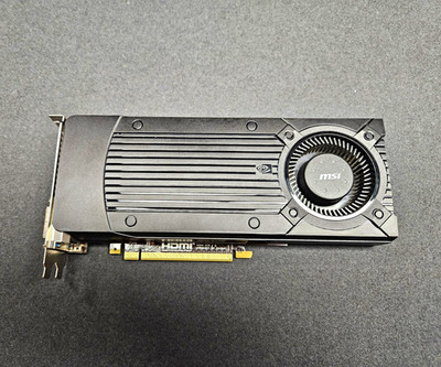 MSI NVIDIA GeForce GTX 760 PCIe x16 Graphics Card HDMI DVI DP Fan 8-Pin