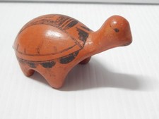 VINTAGE HOPI PUEBLO INDIAN POTTERY TURTLE FIGURAL POT BESSIE NAMOKI (d)