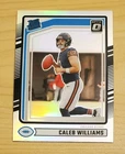 2024 Panini Donruss Rated Rookie Caleb Williams #327 Optic Preview Holo Prizm