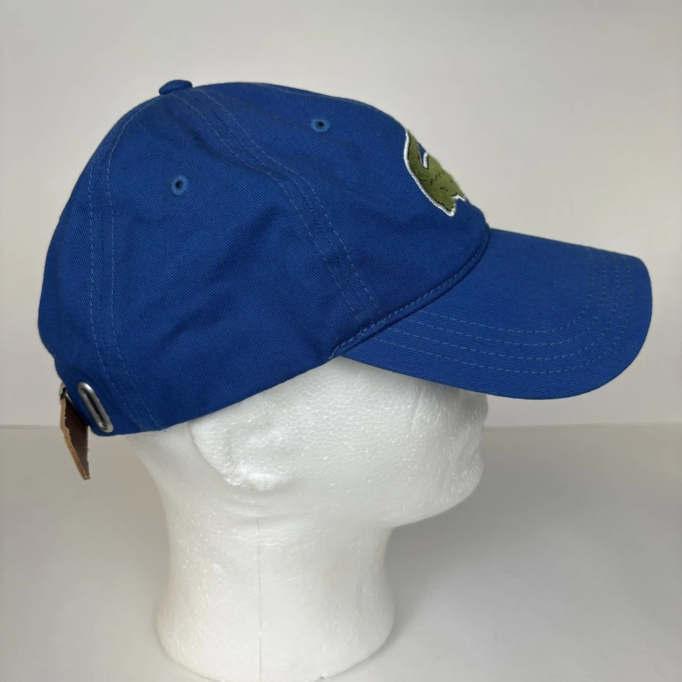 Gorra Lacoste Gorra Correa Azul Logo Grande Cocodrilo Informal Ajustable Talla Única Foto 4 de 4