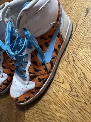 Nike Dunk High Premium ''Barney Rubble'' Flintstones Pack 2009   Size 10 (Z18)