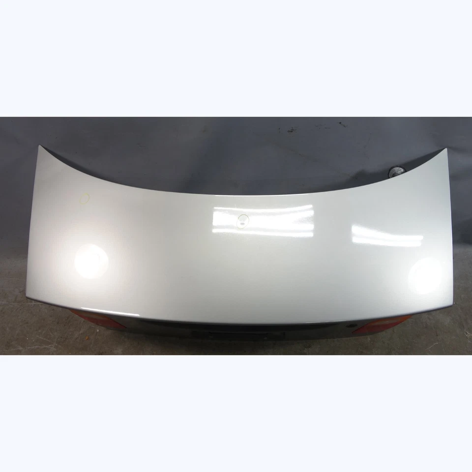 99-05 BMW E46 3-Series Sedan Factory Rear Trunk Boot Deck Lid Silver Grey OEM - Image 4 of 4