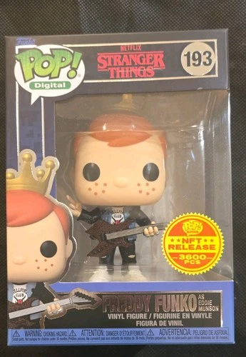 Funko POP! Digital Stranger Things Freddy As Eddie Munson #193