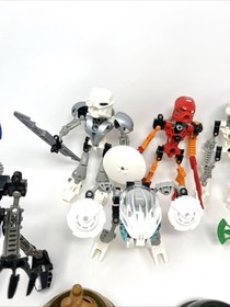 LEGO Bionicle Lot Original Toa Mata Set of 8 + Masks (8531-8536)