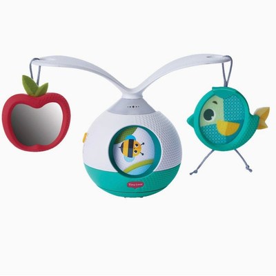 Tiny Love Tummy Time Mobile Toy - Kinderwagen, Musik & Licht, Meadow Day, Kinder