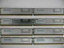 32GB MEMORY KIT 8 x 4GB FBDIMM PC2-5300F 667MHz for HP PROLIANT ML370 ML350 G5