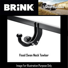 Brink Fixed Swan Neck Towbar For Volkswagen Golf Mk 6 Hatchback 2008 - 2014