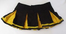 Build A Bear Workshop Black Gold Cheerleading Skirt