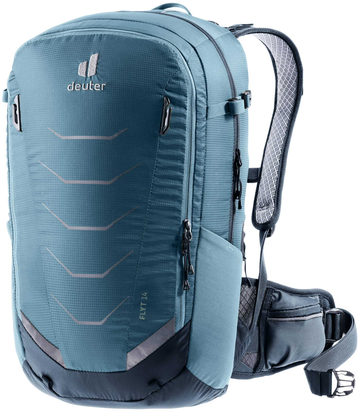 Deuter Flyt 14 Litre Back Protector Bike Backpack - Atlantic Ink