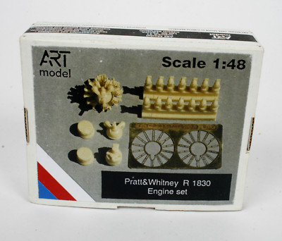 ART Model 1:48th Pratt & Whitney R1830 Engine Set #48017 (2x Motoren)