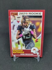 Rashod Bateman 2021 Panini Chronicles Score Draft Picks RC ROOKIE BRONZE #69